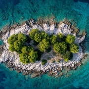 Beautiful islands and islets in Croatia